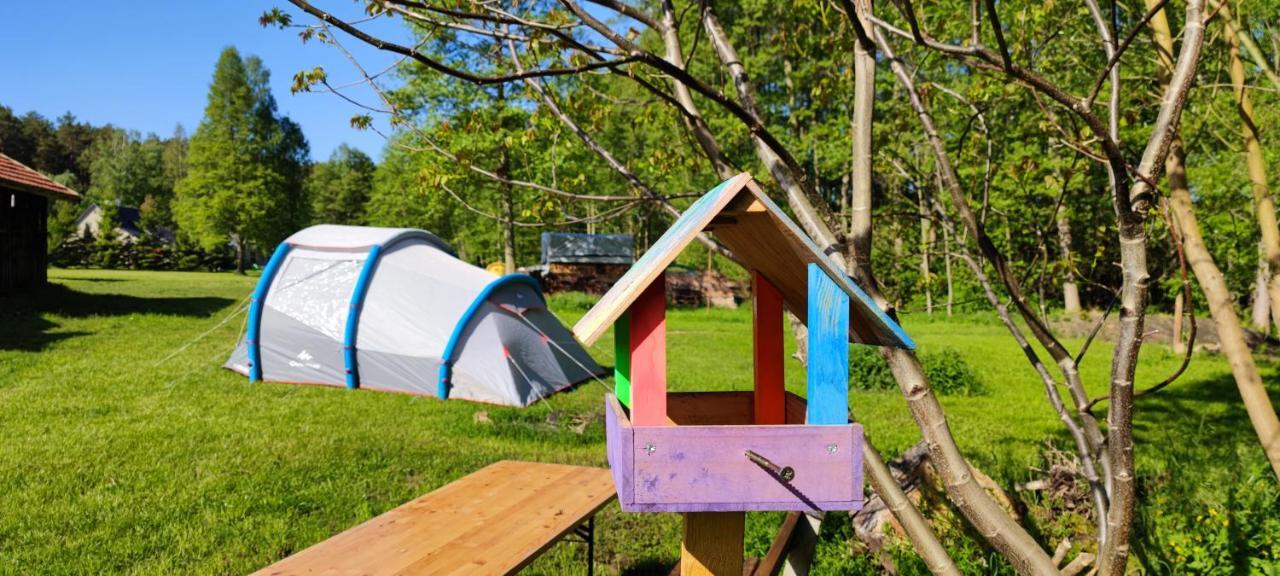 Ferienwohnung & Campingplatz Vor Dem Berg Heideblick Exterior photo