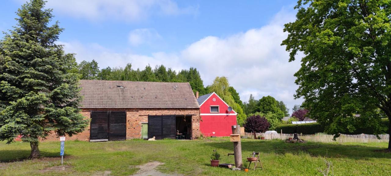 Ferienwohnung & Campingplatz Vor Dem Berg Heideblick Exterior photo