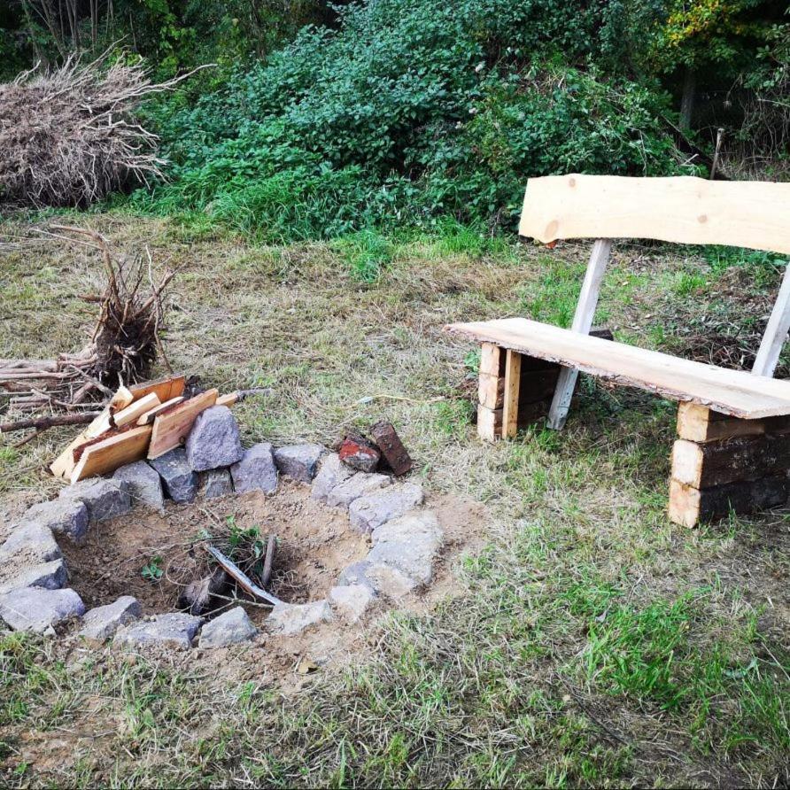 Ferienwohnung & Campingplatz Vor Dem Berg Heideblick Exterior photo